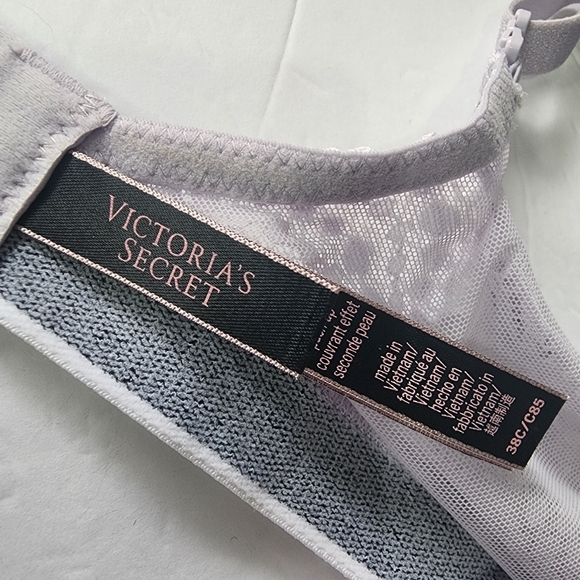 VS Victoria's Secret T Shirt Push up Full Coverage Bra Lavender - Picture 6 of 7